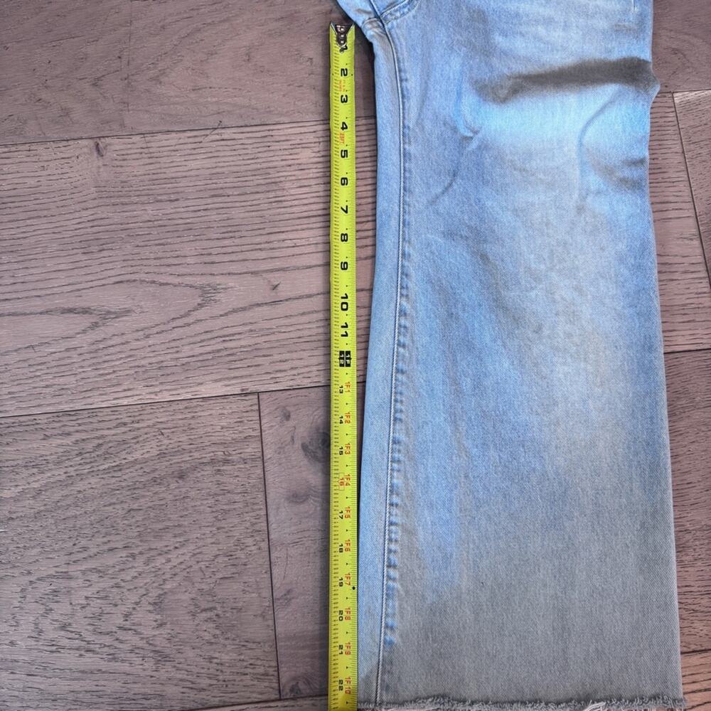 Veronica Beard Grant wide leg raw hem Jeans size 25 - Picture 9 of 13